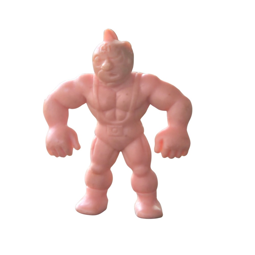 Mattel‎ M.U.S.C.L.E. Men Kinnikuman Kinkeshi #110 Pink Rubber Figure 1980 83"